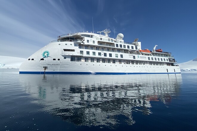 Exterior view of the Greg Mortimer by Scott Portelli